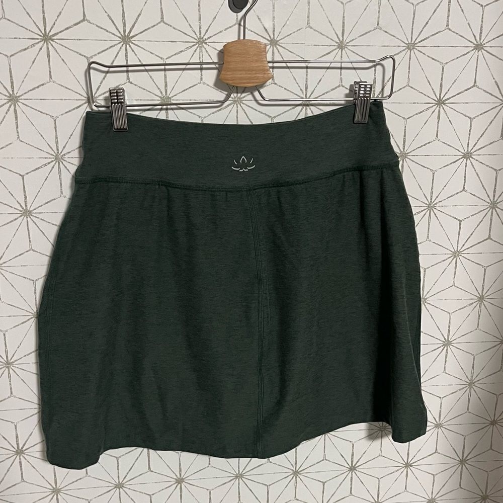 Beyond Yoga Green Spacedye Skirt